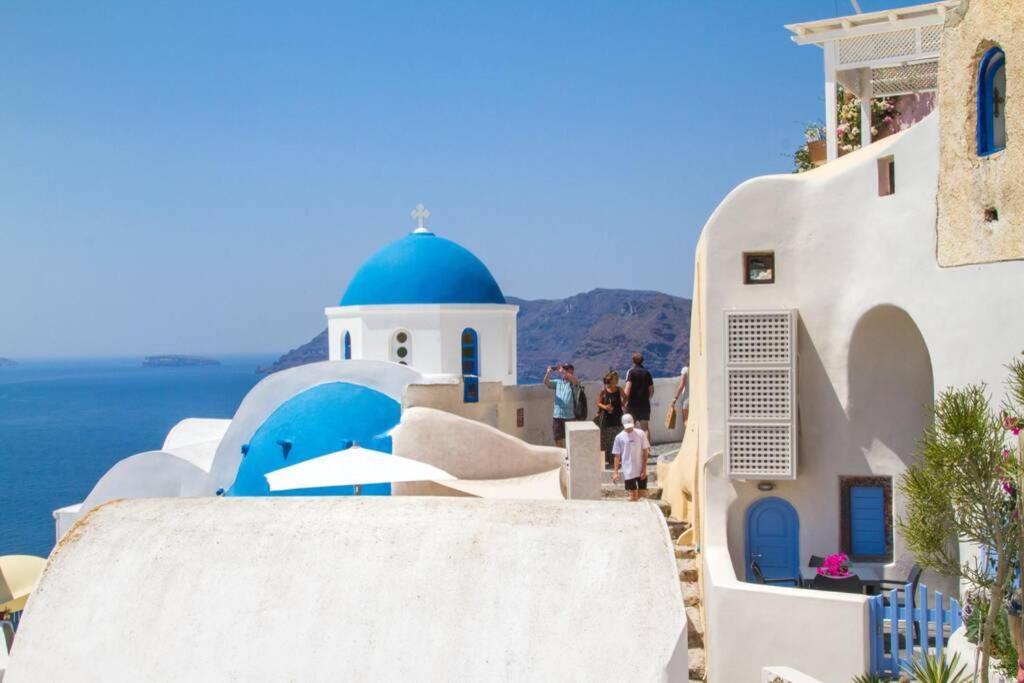 Villa Twin Cave House Oia  Esterno foto